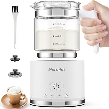 Morpilot Espumador de leche eléctrico - Blanco